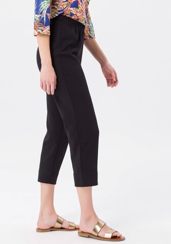 Loosefit Pantalon Green Cotton en noir