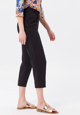 Green Cotton Loose fit Pants in Black