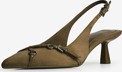 Pumps Bershka pe kaki, Vizualizare produs