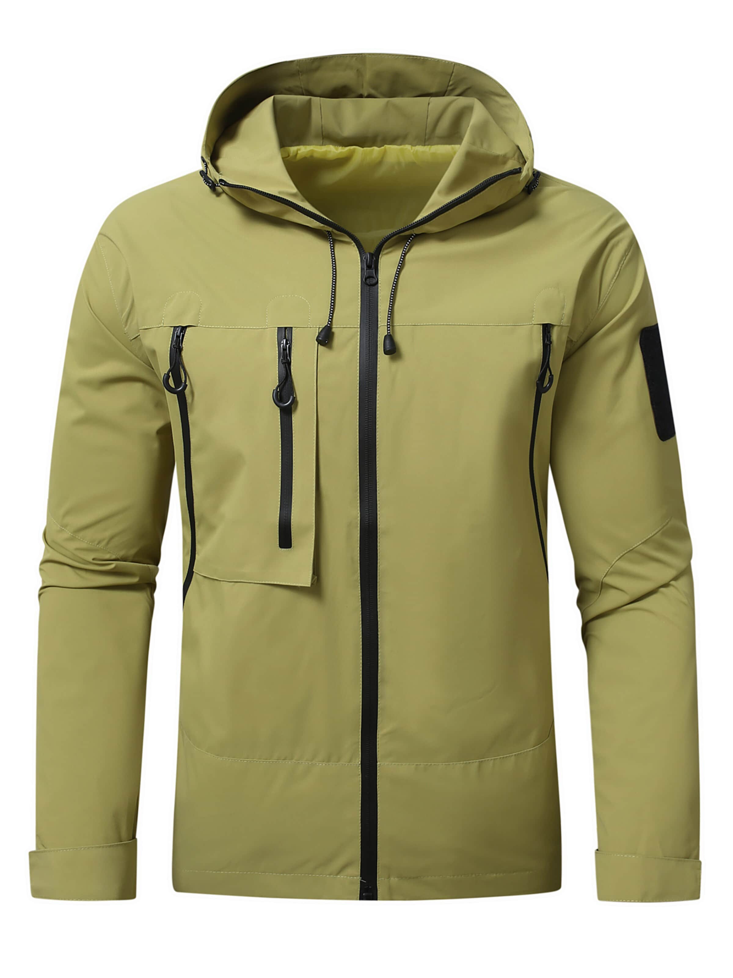 YOUTHUP Outdoorjacke‌‌‌‌‌‌‌‌ in Grün: Vorderseite
