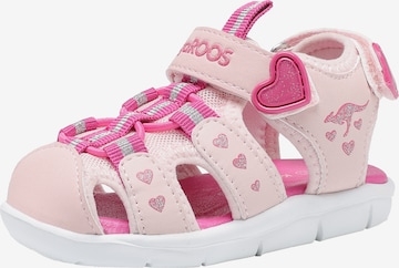 KangaROOS Sandale in Pink: Vorderseite
