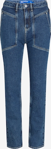 KARL LAGERFELD JEANS Regular Jeans in Blauw: voorkant