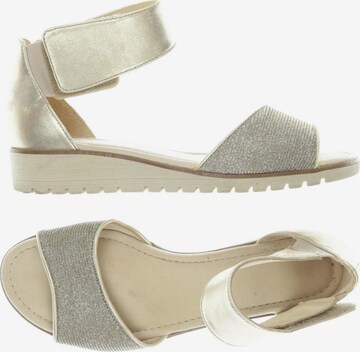 GABOR Sandals & High-Heeled Sandals in 38 in Grey: front