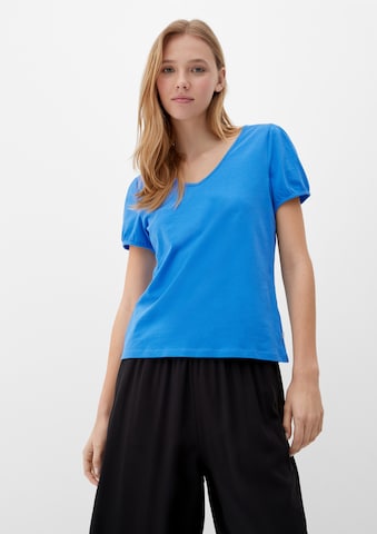 QS - Camiseta en azul: frente