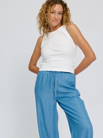 mazine Wide Leg Hose 'Mila'‌‌‌‌‌‌‌‌‌‌ in Blau