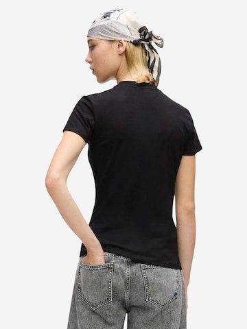 KARL LAGERFELD JEANS Koszulka w kolorze czarny