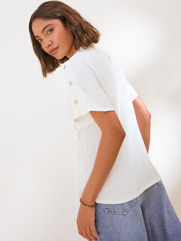 Friends Like These Bluse in Weiß