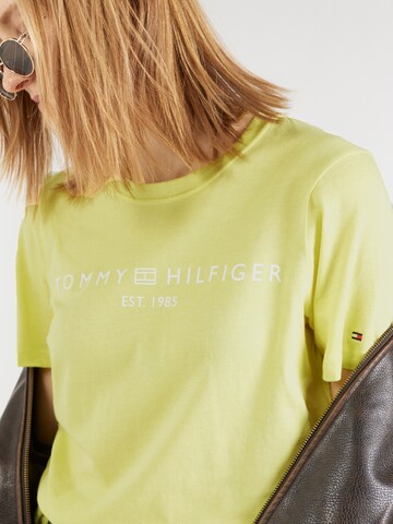 T-shirt TOMMY HILFIGER en jaune