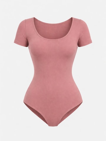 LEAFLETIC Bodysuit 'Leafletic Women’s Bodysuit' in Pink: front