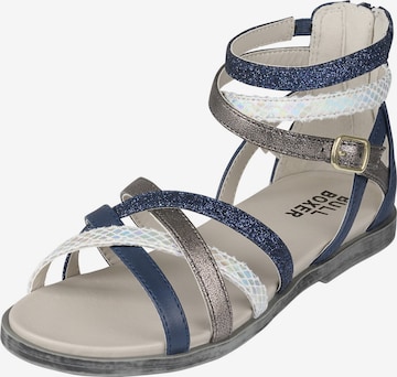 BULLBOXER Sandals in Blue: front