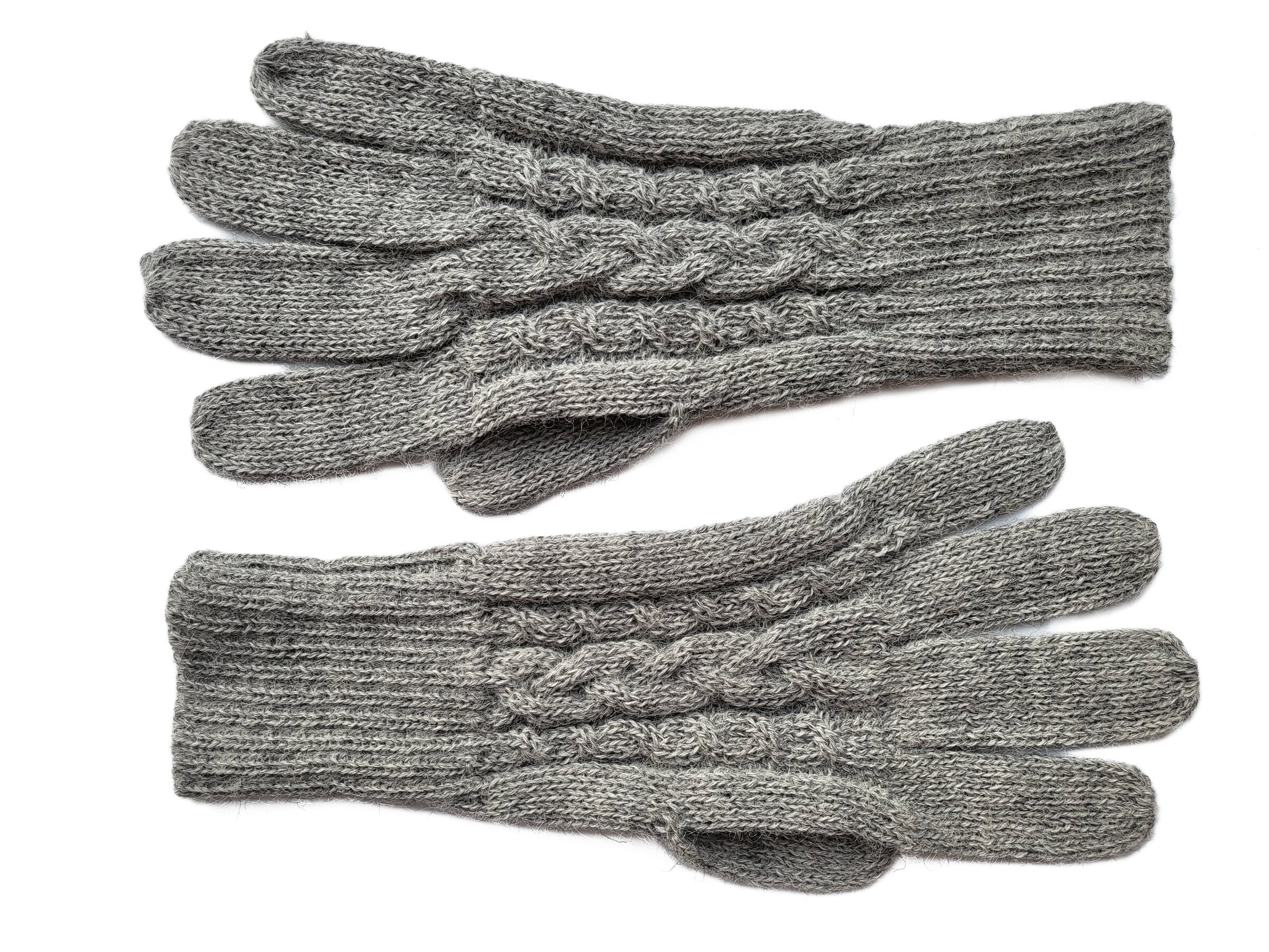 Posh Gear Full finger gloves 'Guantibrada' in Grey