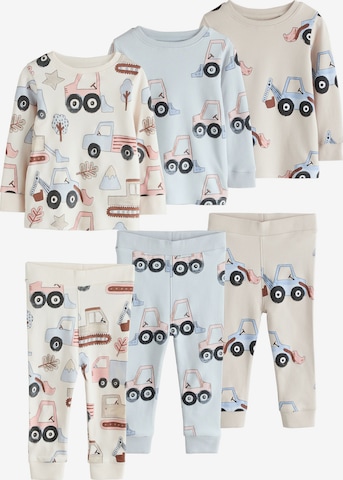 Pyjama Next en beige : devant