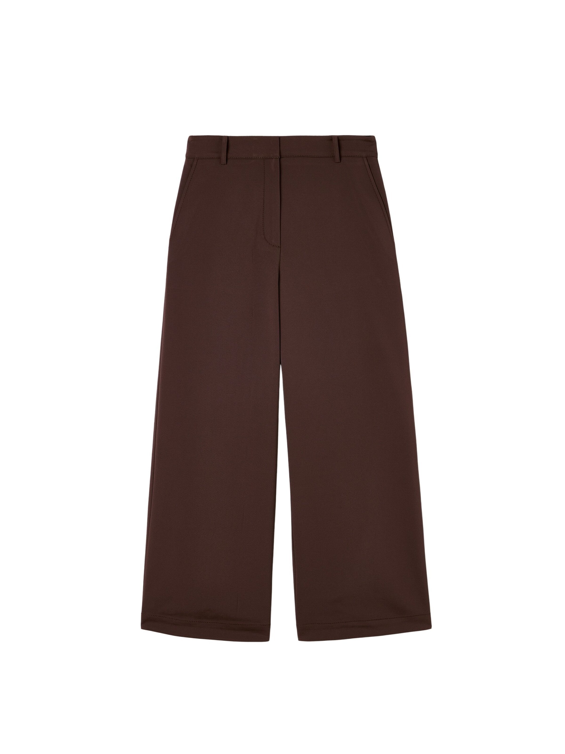 adl Regular Trousers in Brown: front