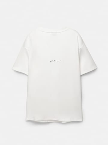 Pull&Bear Tričko – bílá