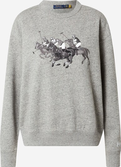 Polo Ralph Lauren Collegepaita värissä ruskea / basaltinharmaa / tummanharmaa / meleerattu harmaa / valkoinen, Tuotenäkymä