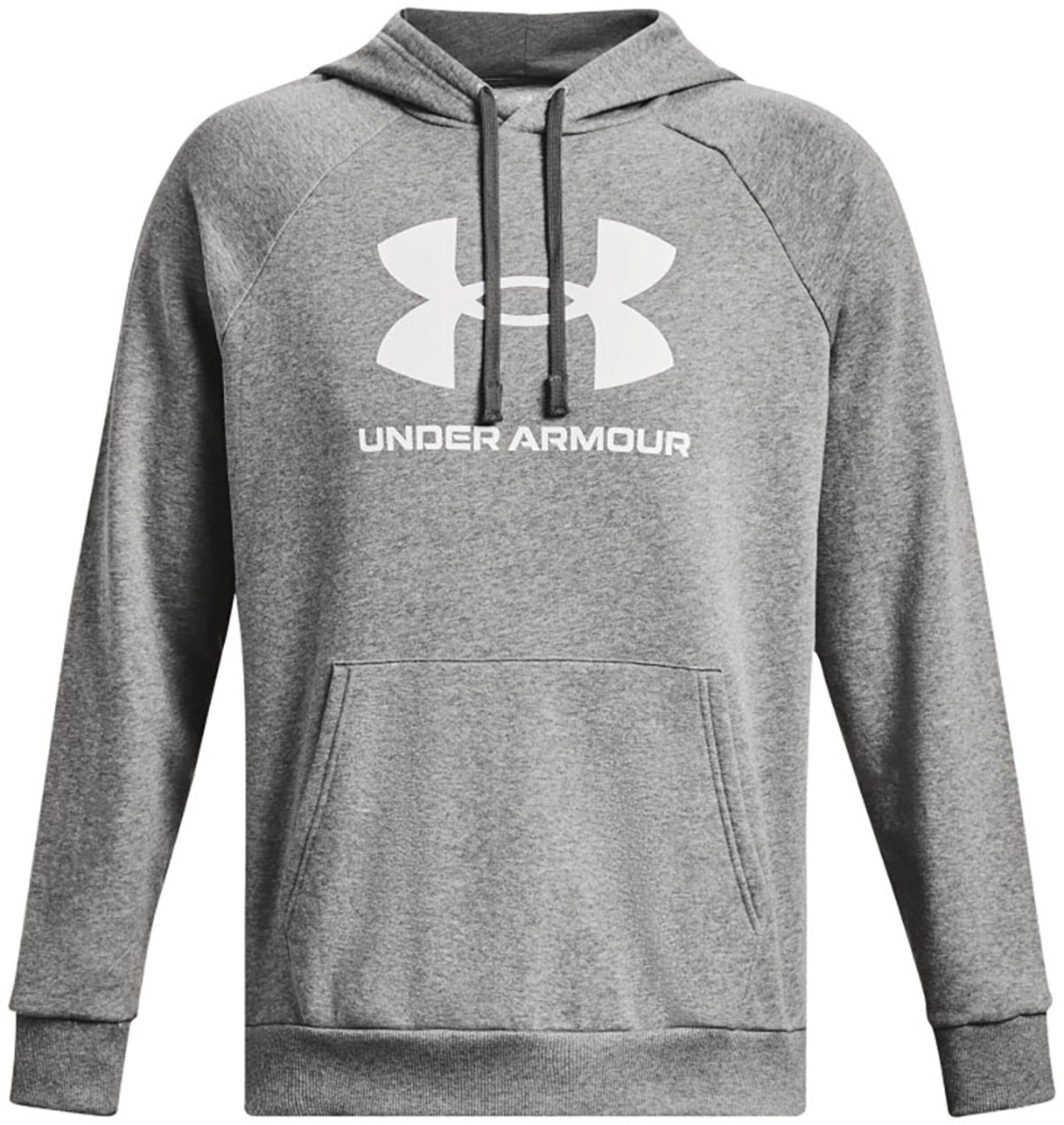 UNDER ARMOUR Athletic Sweatshirt in Grey: front