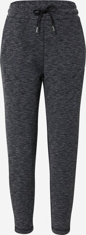 Effilé Pantalon de sport PUMA en gris : devant