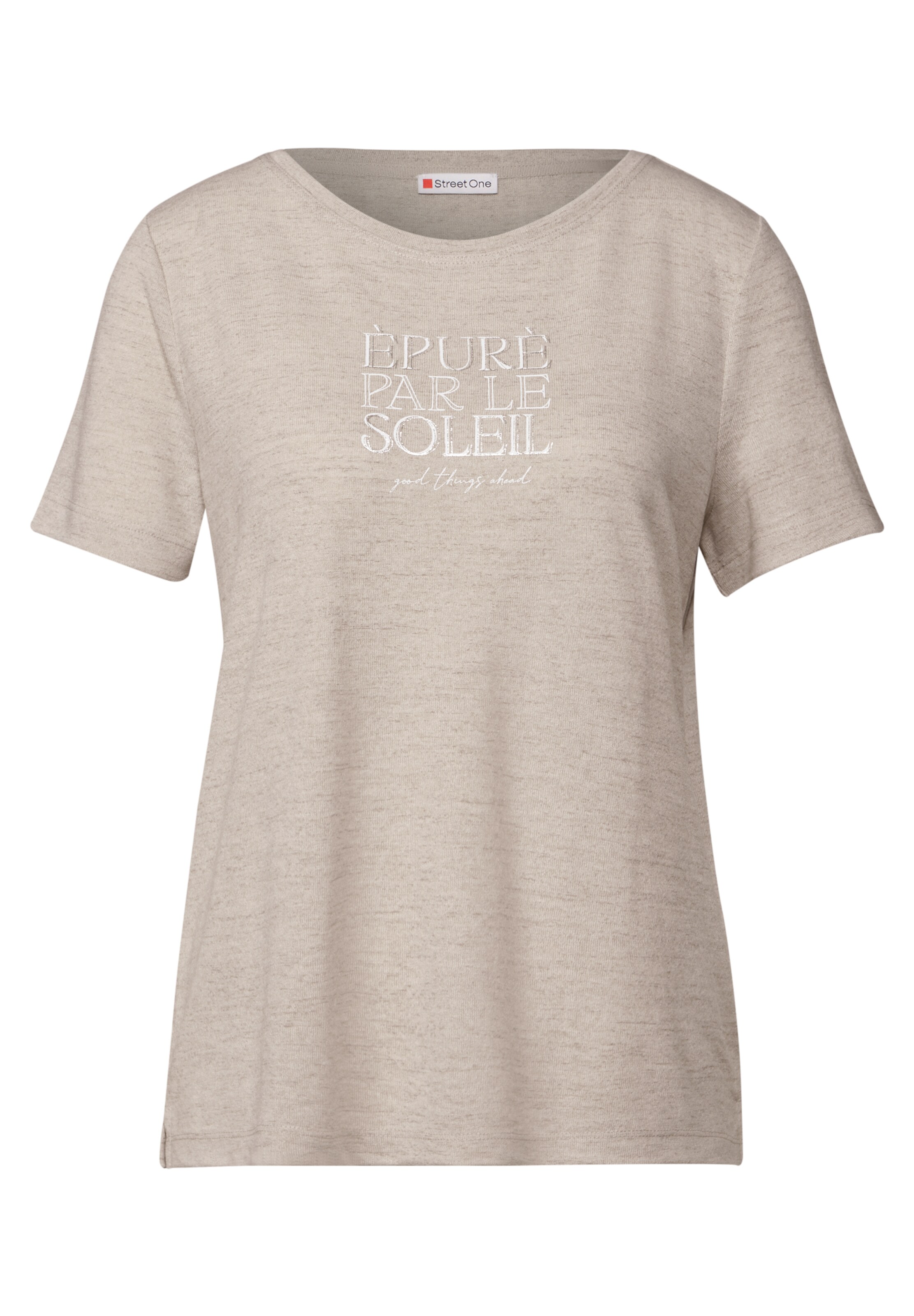 STREET ONE Shirt in Beige: front