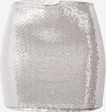 NLY by Nelly Skirt in Silver: front