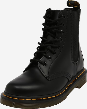 Dr. Martens Lace-Up Boots 'Harper' in Black: front