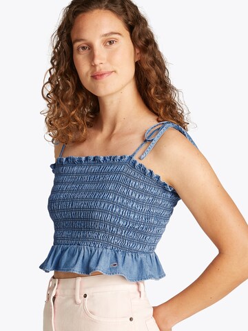 Top di Tommy Jeans in blu