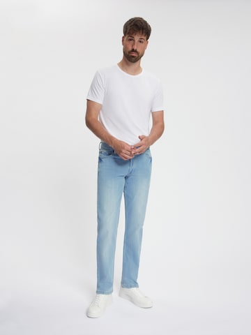 Maskovick Regular Jeans 'MASKOVICK - Heren Jeans - Regular Fit - Stretch – Clinton' in Blauw