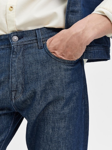 Regular Jean SELECTED HOMME en bleu