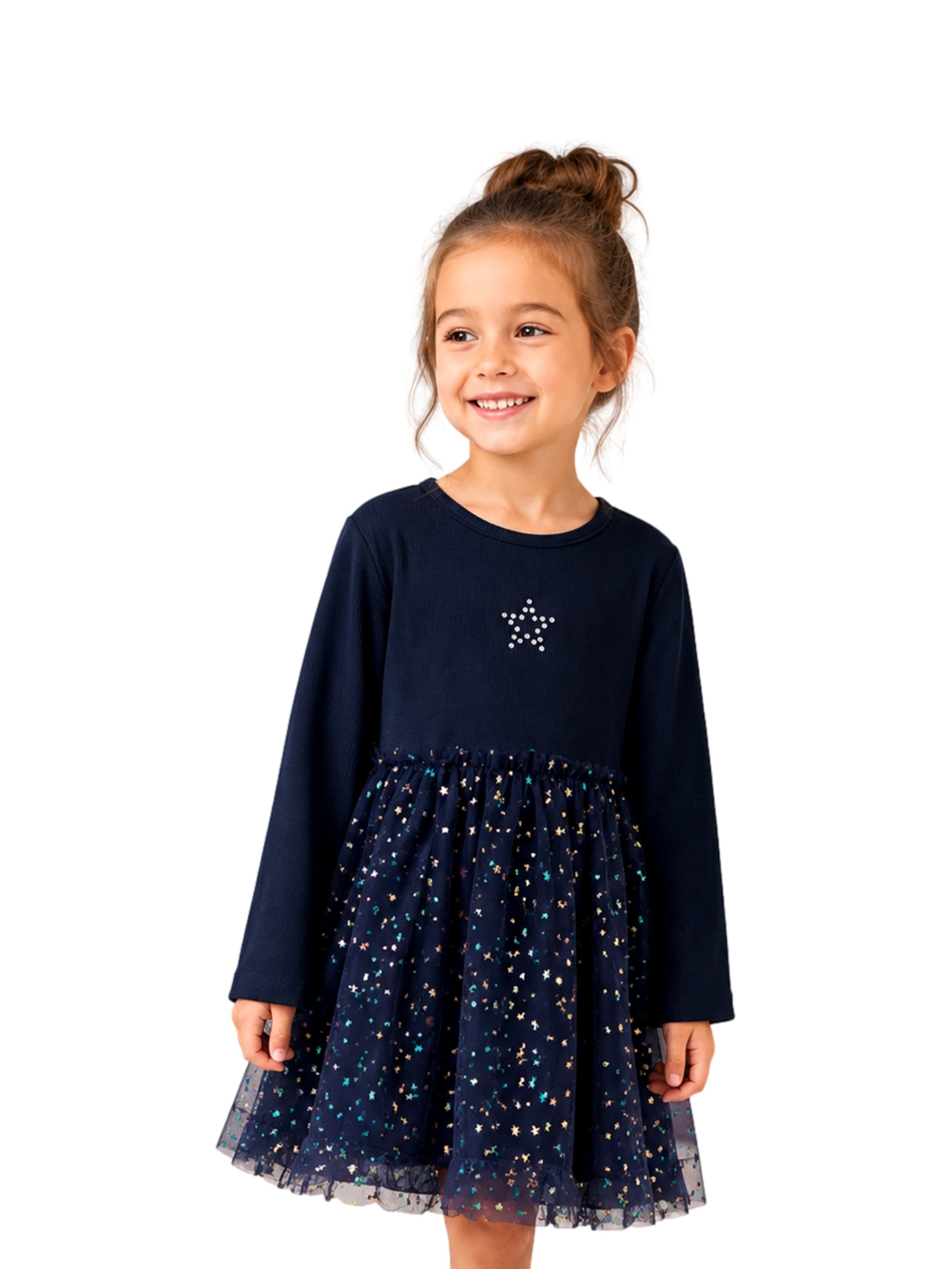 Abito 'NMFRARANA' di NAME IT in blu: frontale