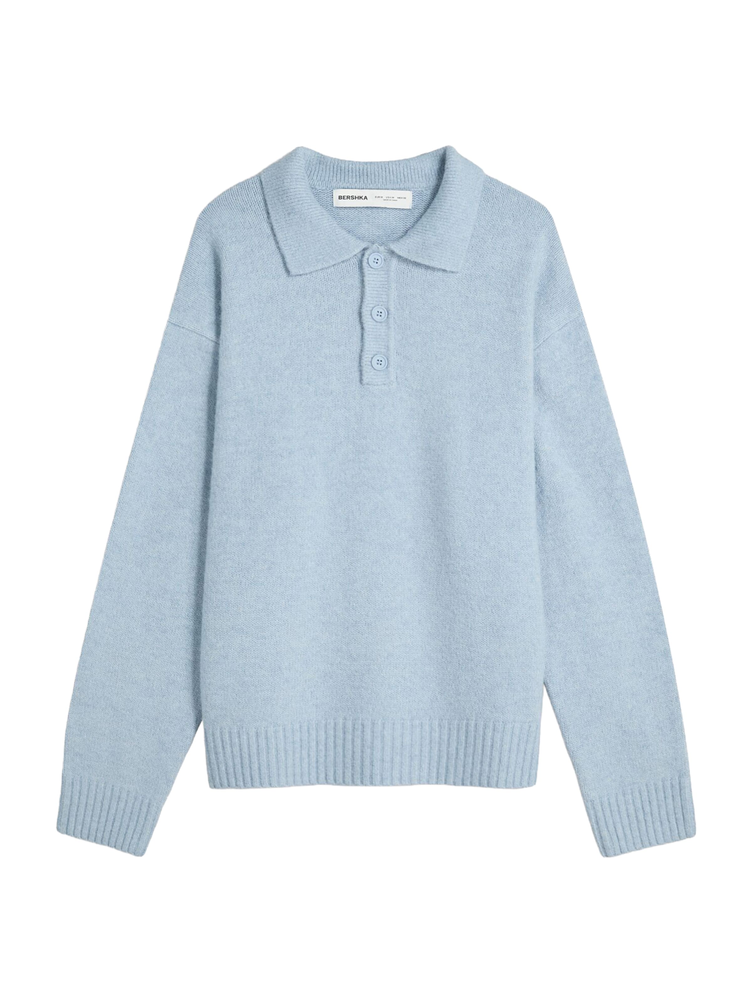 Pullover 'CUELLO' di Bershka in blu: frontale
