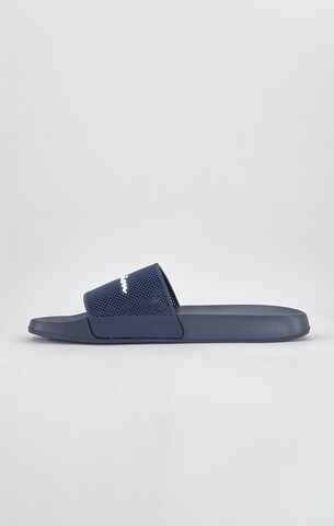 Champion Authentic Athletic Apparel Beach & Pool Shoes in Blue: front