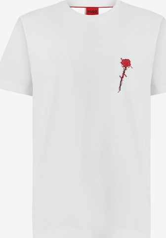 T-Shirt 'Diflow' HUGO en blanc : devant