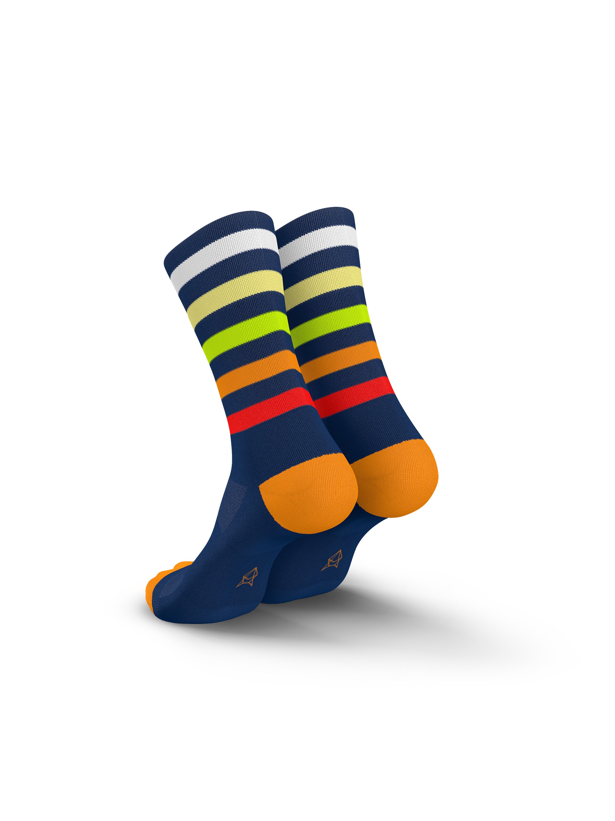 INCYLENCE Athletic Socks 'LEVELS' in Blue