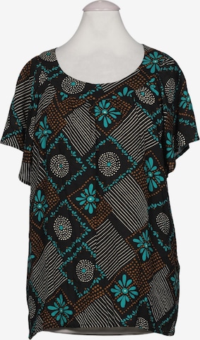 King Louie Bluse M in Schwarz: Vorderseite