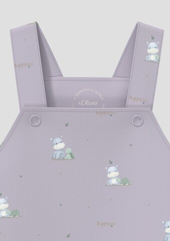 s.Oliver Tapered Tuinbroek in Lila