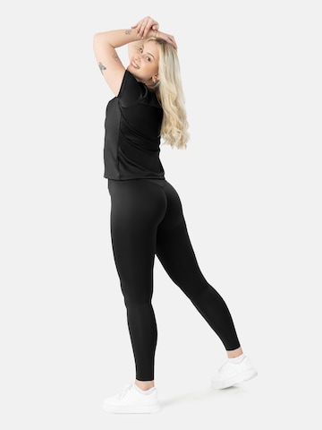 LEAFLETIC - Skinny Leggings 'Leafletic Women`s Long Length Legging' en negro
