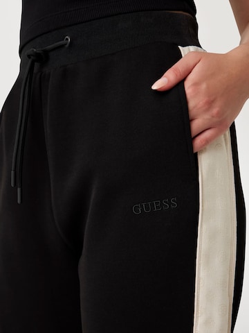 GUESS Tapered Broek in Zwart