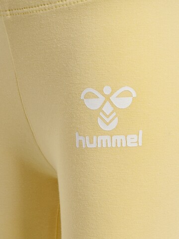 Hummel Skinny Leggings i gul