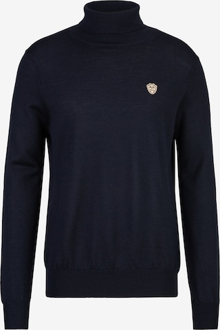 19V69 ITALIA Pullover 'Tony' in Blau: Vorderseite