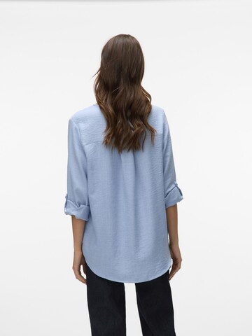VERO MODA Bluse 'VMMelaney' i blå