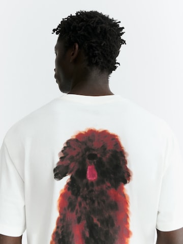 Thinking MU Shirt 'AARON' in Wit: terug