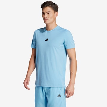 ADIDAS PERFORMANCE Functioneel shirt 'Designed For Training' in Blauw: voorkant