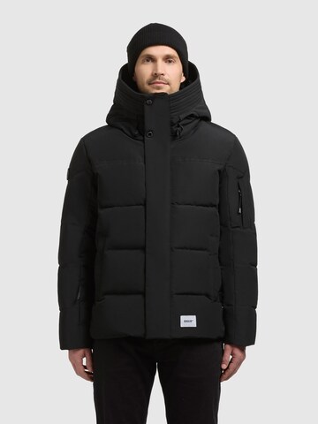 khujo - Chaqueta de invierno 'Bard2' en negro: frente