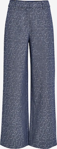 minus Wide Leg Housut 'Codina' värissä sininen: etupuoli