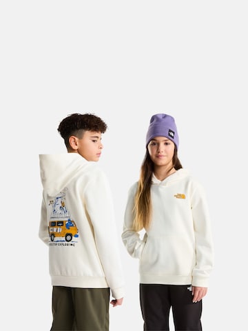 THE NORTH FACE - Sweatshirt em bege: frente