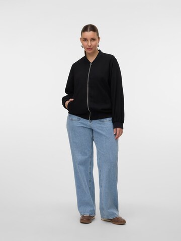 Vero Moda Curve Tussenjas 'VMCDinna' in Zwart