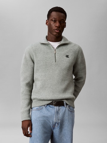 Calvin Klein Jeans Pullover in Grün: Vorderseite