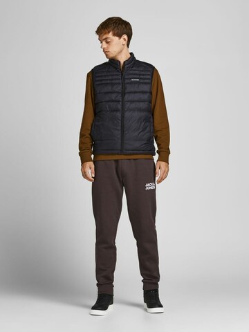 JACK & JONES Tapered Sporthose in Braun