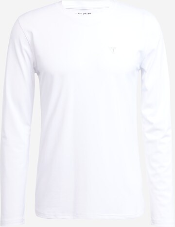 T-Shirt GUESS en blanc : devant