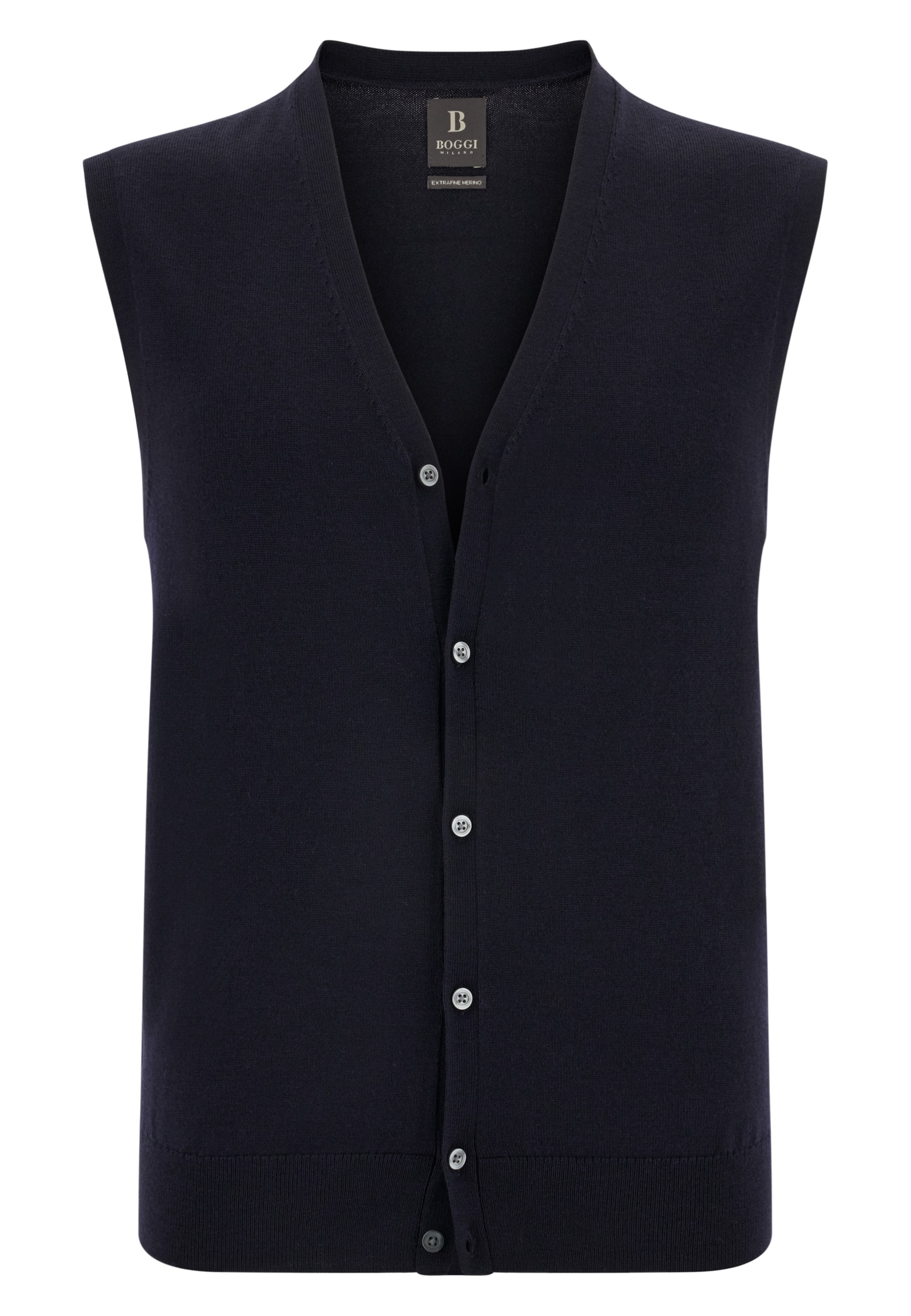 Débardeur Boggi Milano en bleu : devant