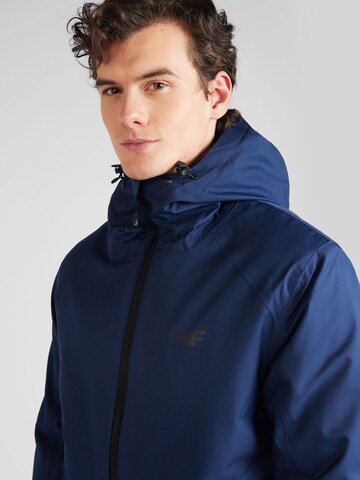 Veste outdoor 4F en bleu